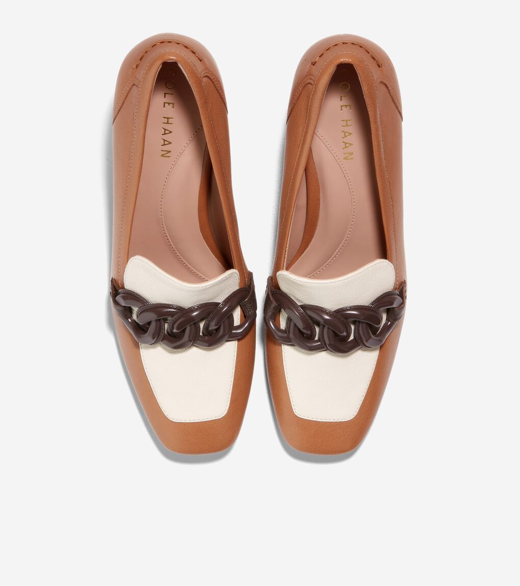 Women's Chrystie Square Chain Loafer 